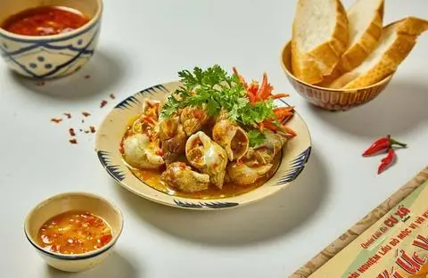 Hình ảnh ốc pulot xào bơ cay