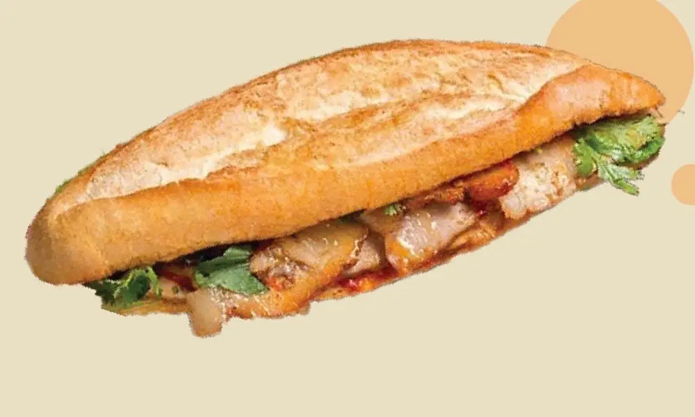 Hình ảnh Bánh mì Xá Xíu