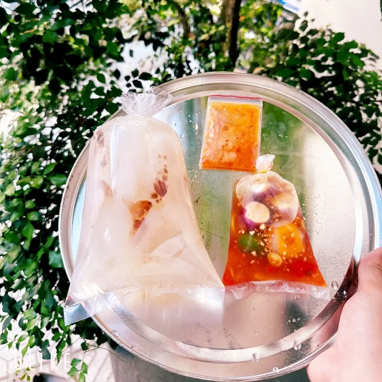 Hình ảnh Set sứa chân và mắm nhĩ cà tắc 