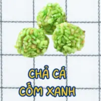 Hình ảnh Chả cá cốm xanh