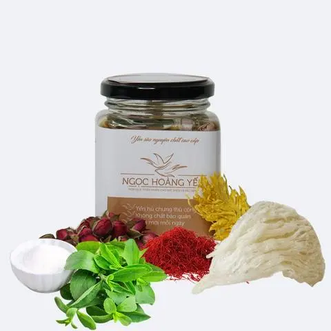 Hình ảnh Yến chưng tam hoa đường Stevia 200ml