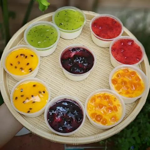 Hình ảnh panna cotta (hũ nhỏ 40g)