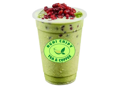 Hình ảnh Trà sữa matcha đậu đỏ
