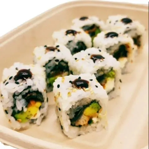 Hình ảnh Sushi Lươn Nhật Lăn Mè
