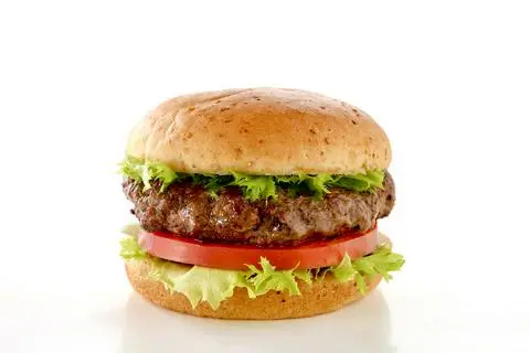 Hình ảnh Hamburger Bò Sốt Teriyaki