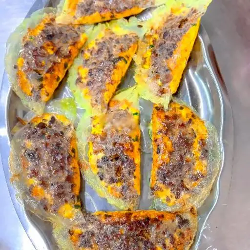 Hình ảnh Cơm trứng chiên thịt chay