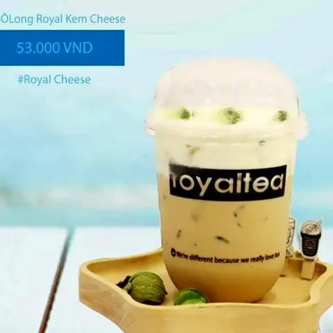 Hình ảnh Trà  oolong latte phô mai sữa 