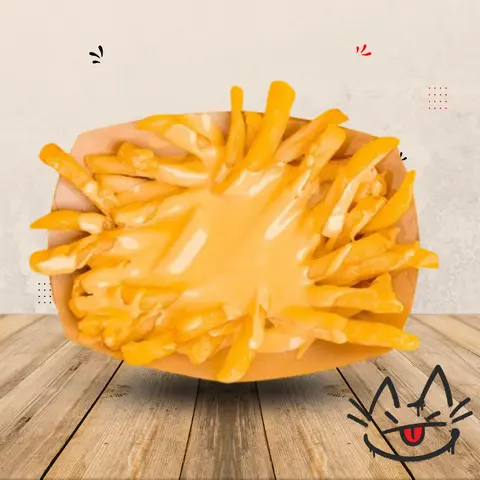 Hình ảnh Khoai Tây Chiên Sốt Cheese 