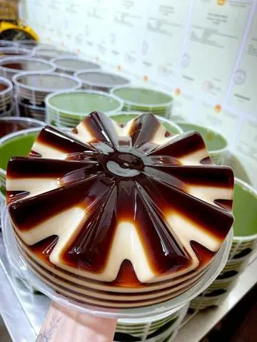 Hình ảnh Rau câu flan hương vị Pháp coffee
