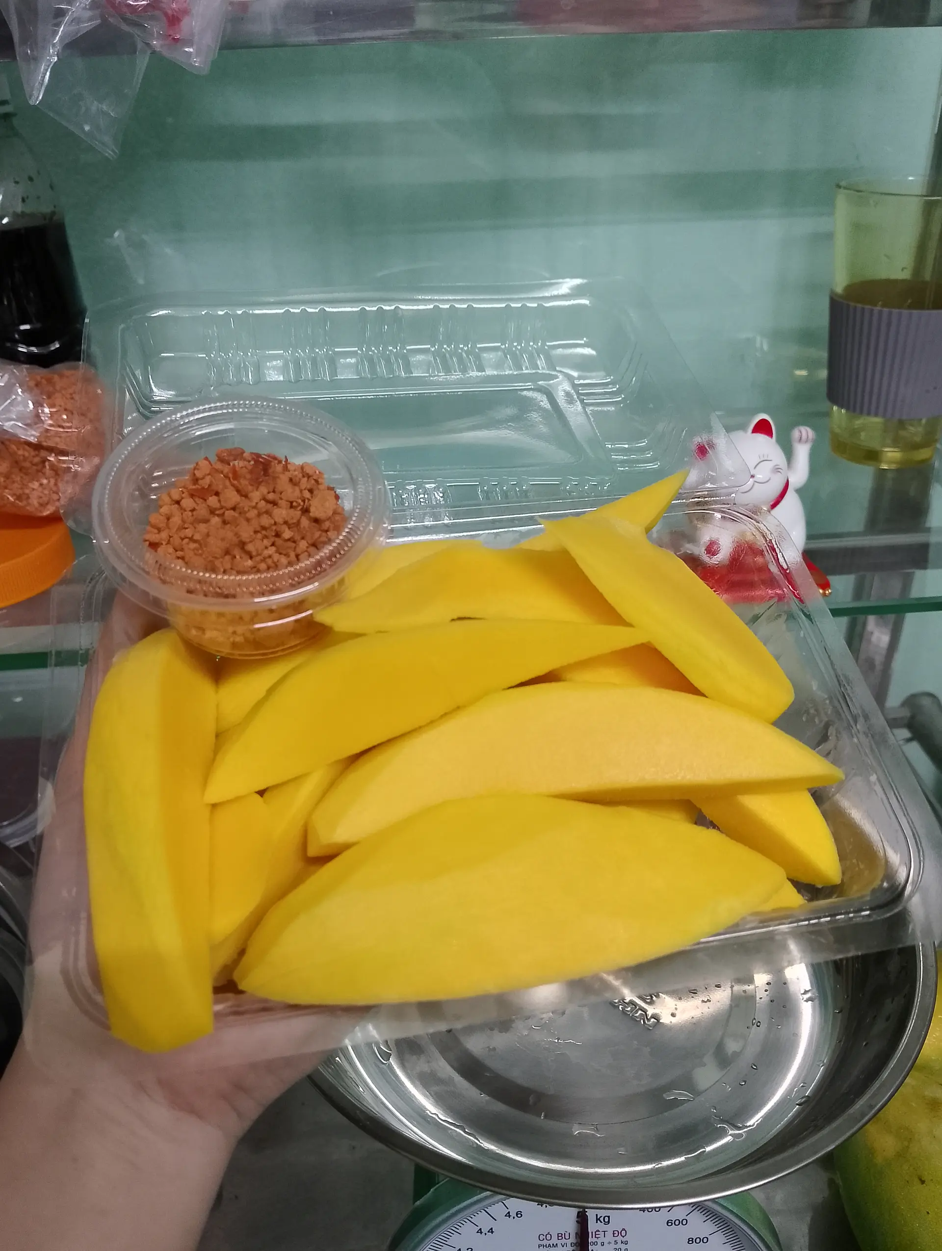Hình ảnh Xoài xanh ngọt 400gr - muối