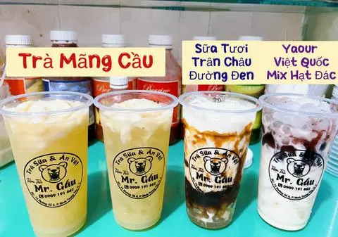 Hình ảnh Yaour Đào/ Dâu/ Việt Quốc/.. mix hạt Đác -size L 