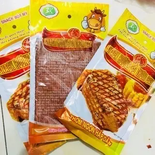 Hình ảnh 2 Gói Snack Bò Thơm Cay