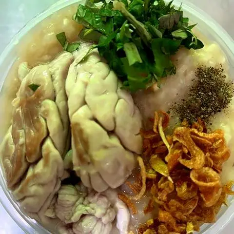 Hình ảnh Cháo sườn gia truyền óc heo nguyên bộ