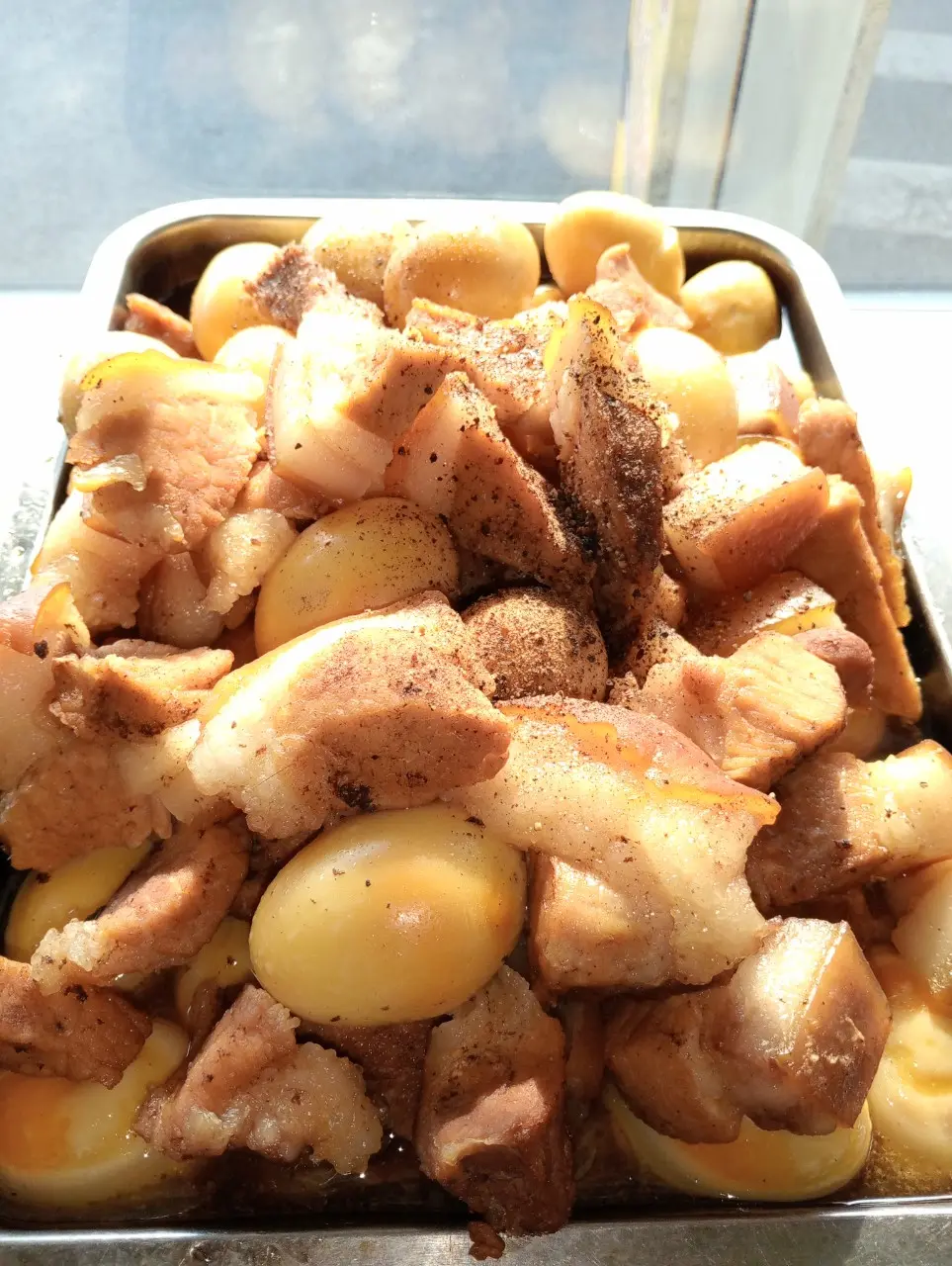 Hình ảnh Thit kho trứng (tàu)