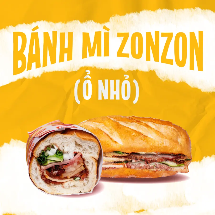 Hình ảnh Bánh Mì ZonZon ( Ổ Nhỏ )