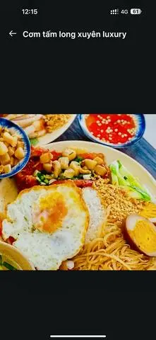 Hình ảnh Cơm tấm long xuyên tiêu chuẩn