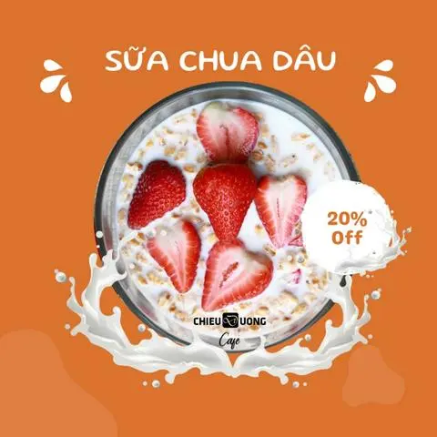 Hình ảnh Sữa chua dâu