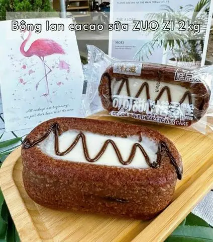 Hình ảnh  bánh socola nhân kem 