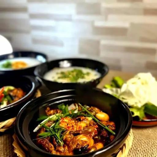 Hình ảnh Ếch singapore sa tế phần 2 con - không cháo