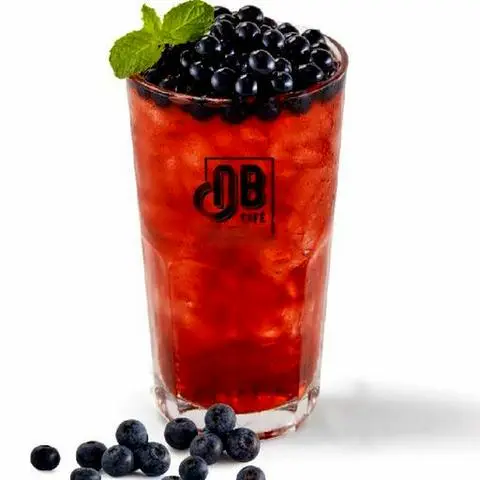 Hình ảnh Trà việt quất hạt boba size L