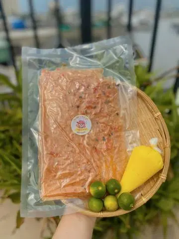 Hình ảnh Set Bánh Tráng Dẻo Tôm Cuốn Bơ Lớn 300g - Ăn Vặt OGI FOOD