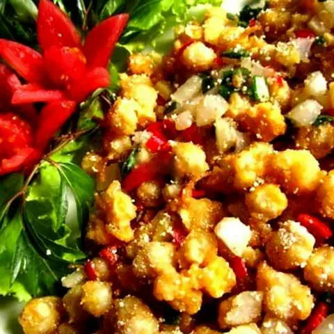 Hình ảnh Răng mực xào sa tế