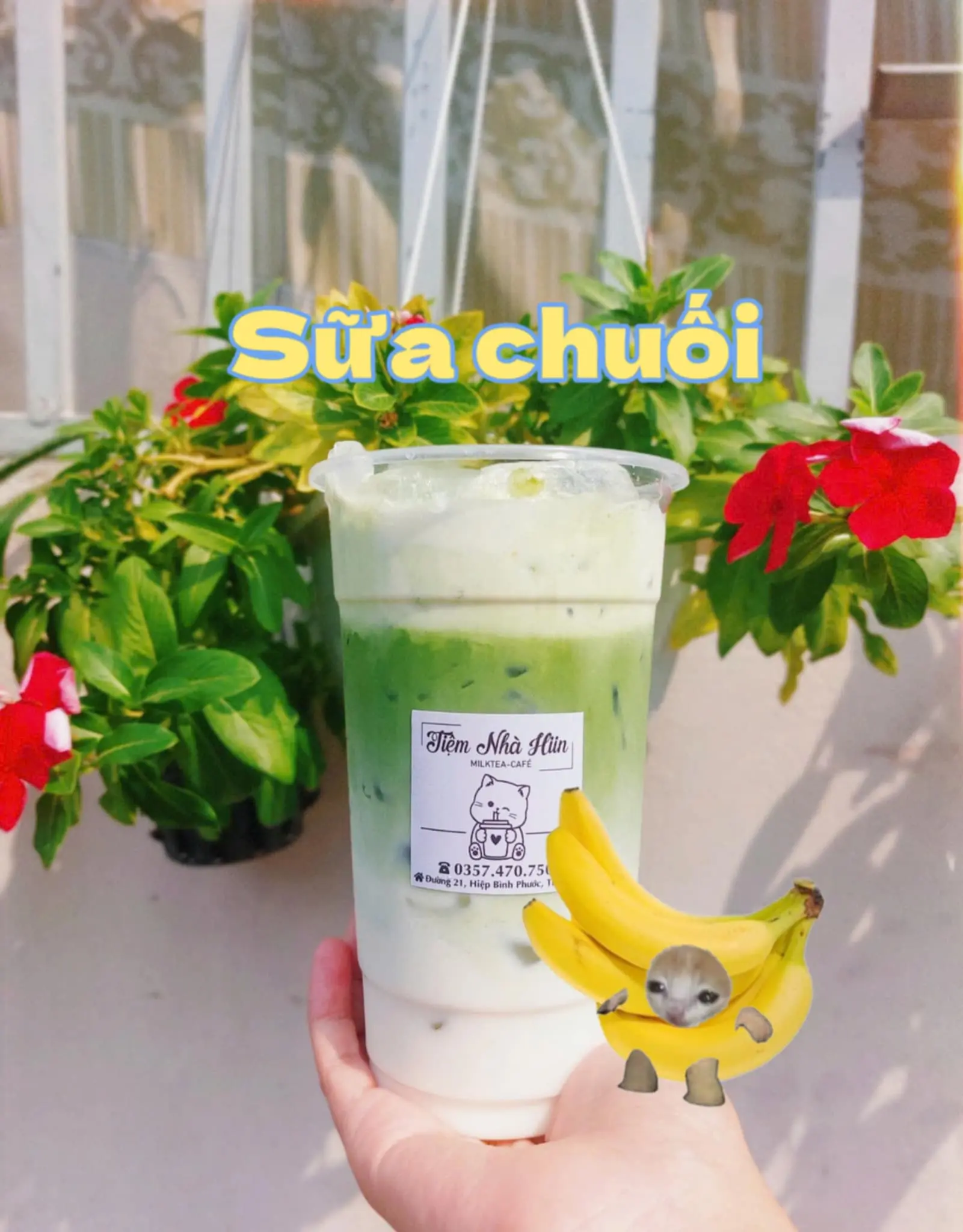 Hình ảnh [NEW] Matcha sữa chuối kem muối (đã gồm thuế)