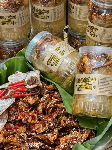 Hình ảnh Bánh Tráng Mực Rim Me 300g