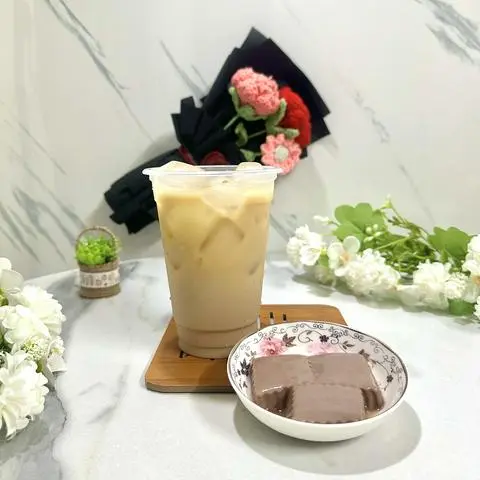 Hình ảnh Trà sữa pudding socola
