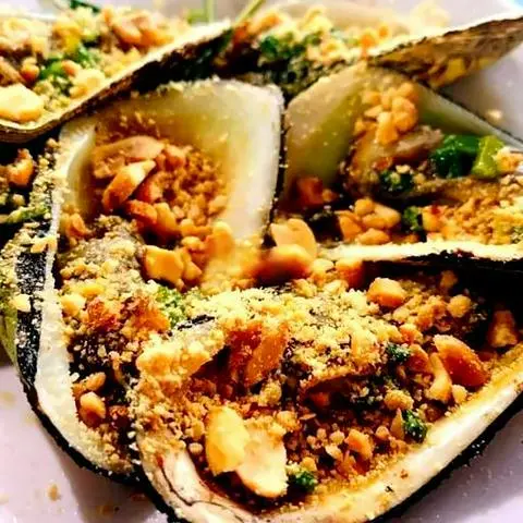 Hình ảnh SÒ DẸO NƯỚNG MỠ HÀNH