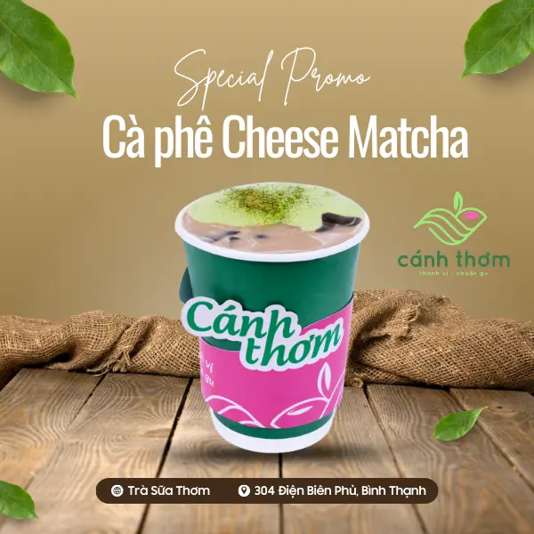 Hình ảnh Cà phê Cheese Matcha
