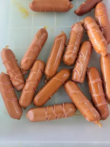 Hình ảnh xúc xích chay