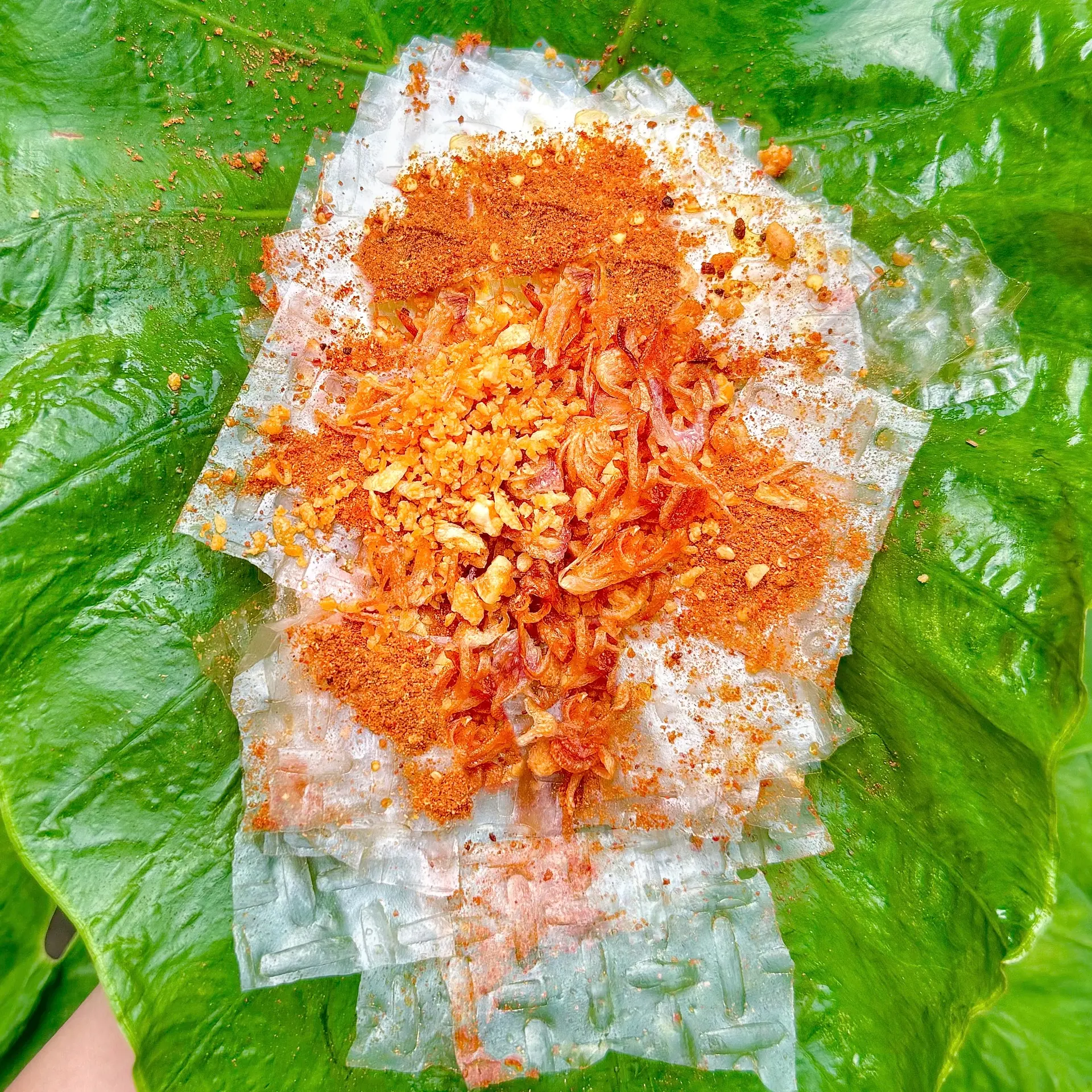 Hình ảnh CHAY - Bánh Tráng Tỏi Hành Phi/ Tỏi Phi/ Hành Phi Muối Nhuyễn