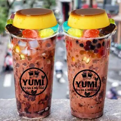 Hình ảnh Milo Dầm Trân Châu Thập Cẩm Bánh Flan (Size 700ml)
