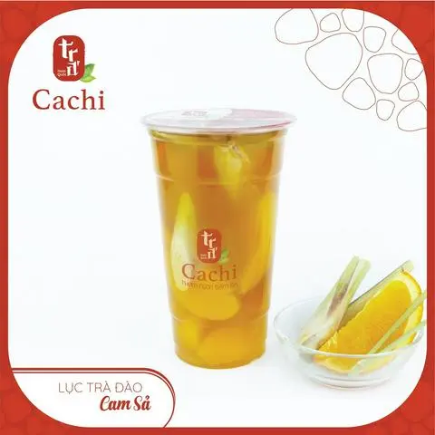 Hình ảnh Lục trà đào cam sả