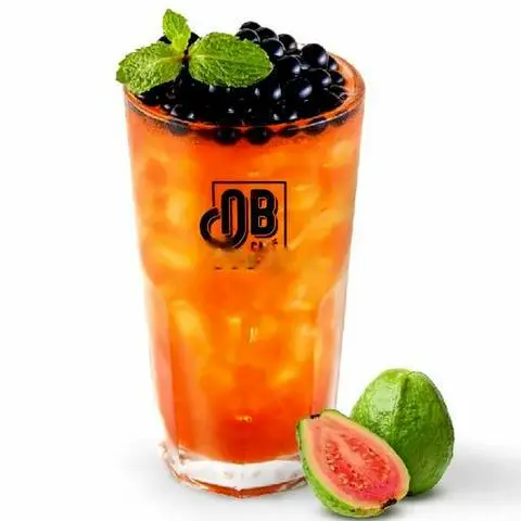 Hình ảnh Trà ổi hồng hạt boba