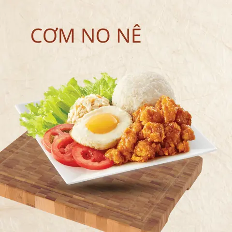 Hình ảnh Cơm Gà Viên & Trứng 