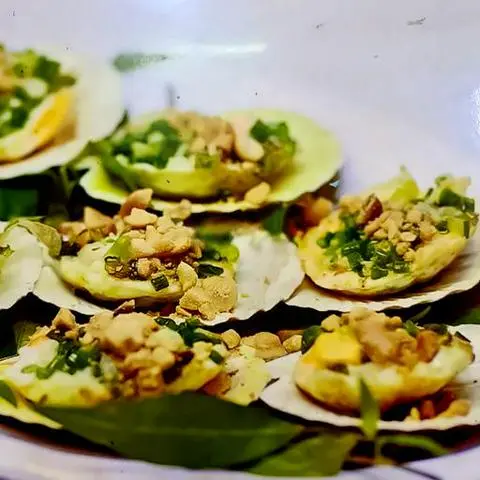 Hình ảnh Sò điệp nướng mỡ hành