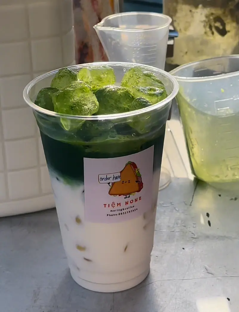 Hình ảnh Matcha latte sữa tươi 700ml