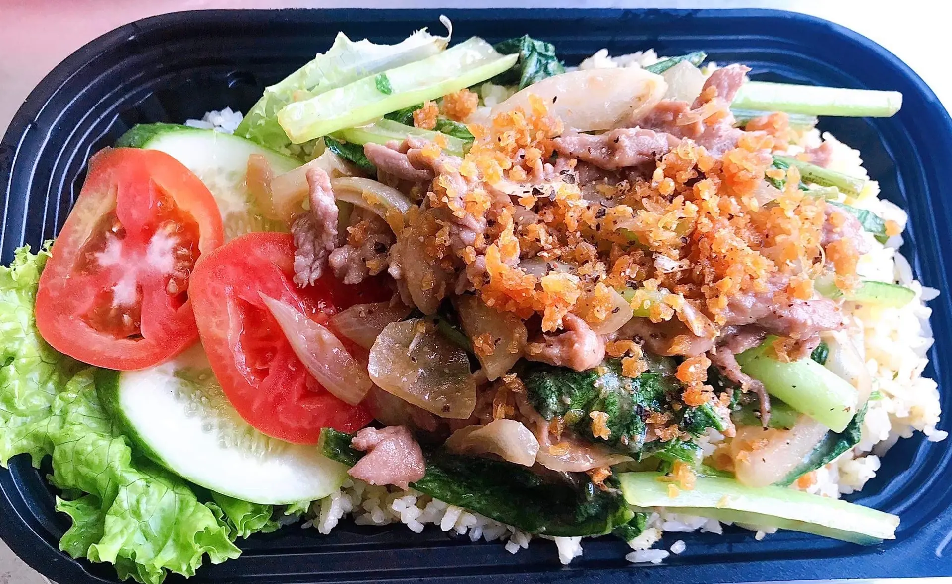 Hình ảnh Combo 3 phần cơm Bò Xào ( Tặng 2 phần cơm chiên thêm )