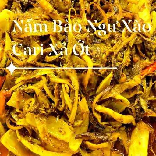 Hình ảnh Cơm nấm bào ngư xào cà ri