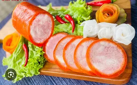 Hình ảnh chả bao da đỏ 100g 