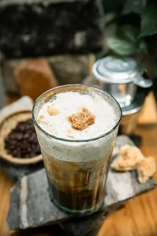 Hình ảnh Cafe phin kem muối