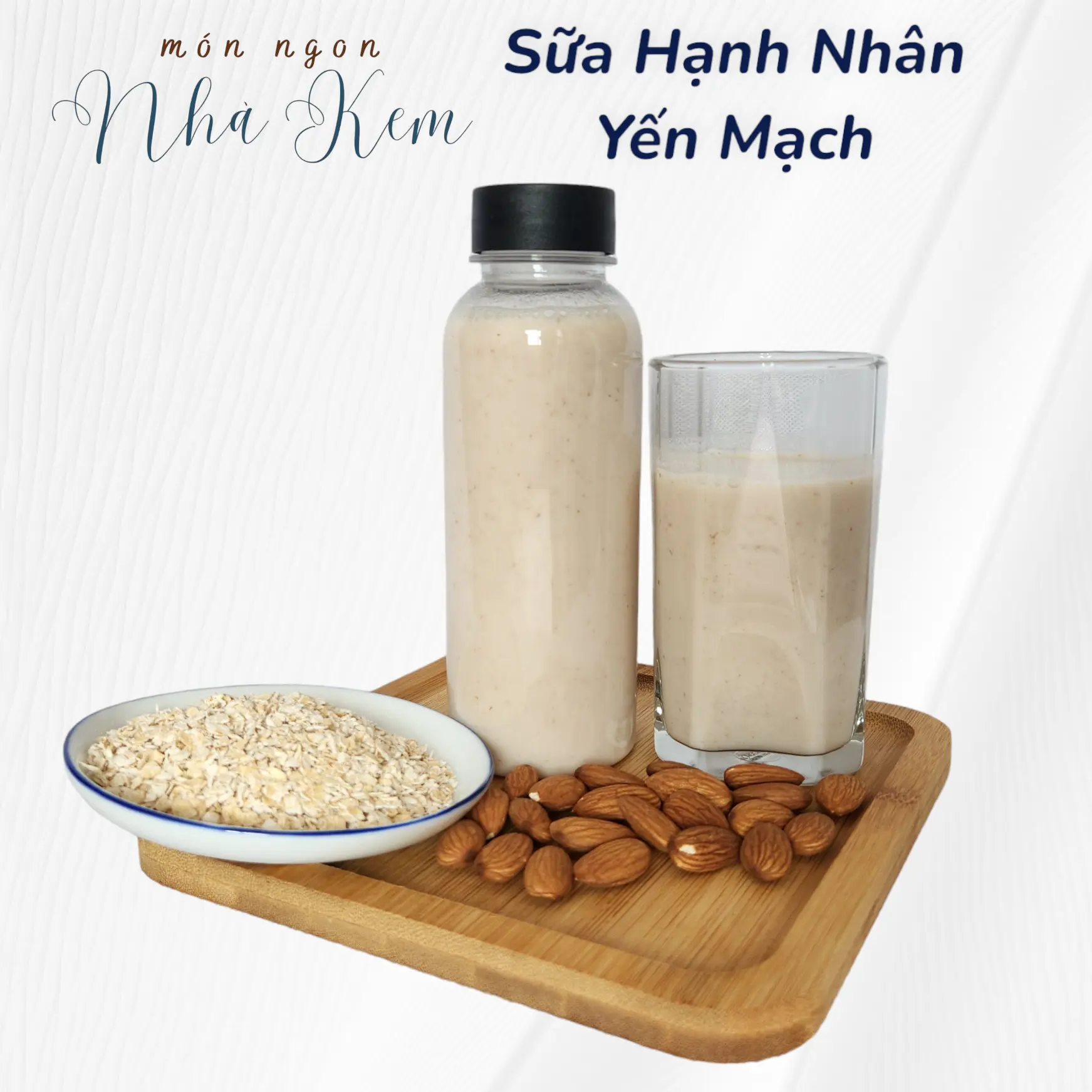 Hình ảnh  Sữa Hạnh Nhân - Yến Mạch