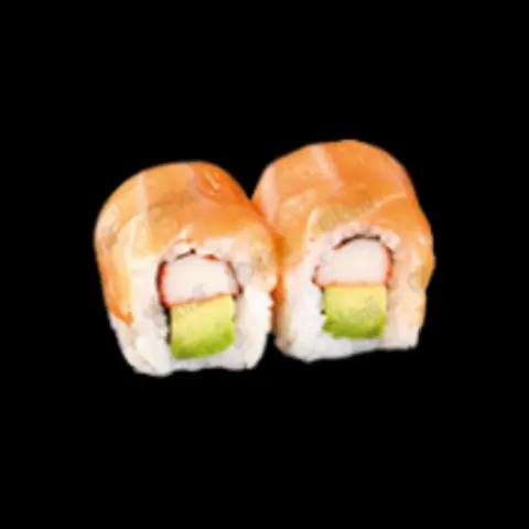 Hình ảnh Sake Roll - Cuộn Cơm Phủ Cá Hồi (8 viên)