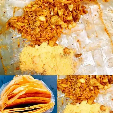 Hình ảnh Bánh tráng lắc tỏi phomai