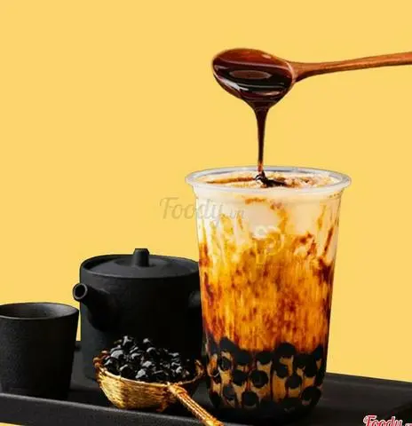 Hình ảnh Sữa Tươi Trân Châu Đường Đen