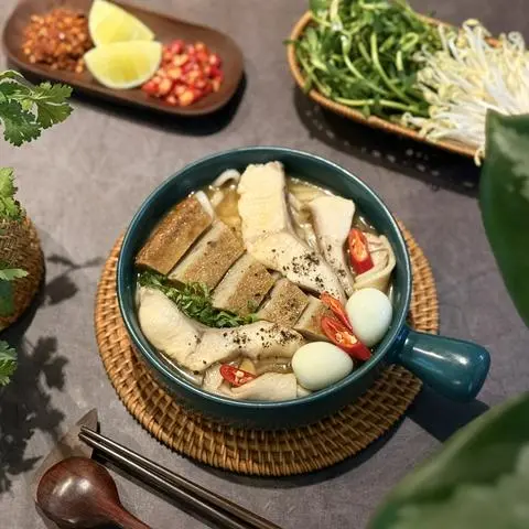 Hình ảnh Bún cá lóc thập cẩm