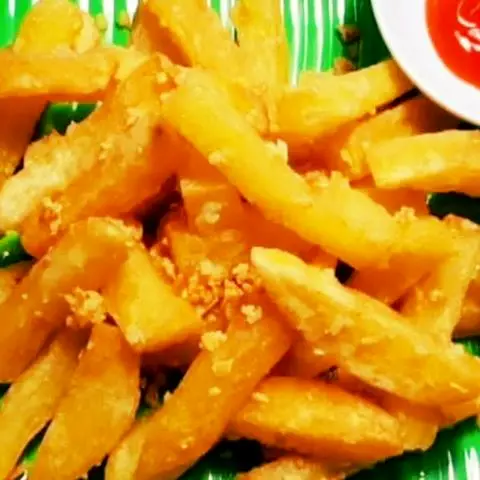 Hình ảnh khoai tây bơ tỏi