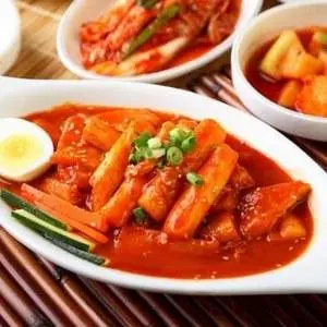 Hình ảnh Bánh gạo tokbokki xào cay